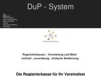dup-system.de Webseite Vorschau