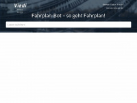 fahrplan-bot.ch Webseite Vorschau