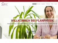 planphysik.at Webseite Vorschau