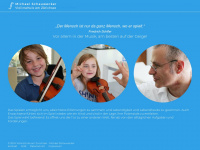 violinunterricht-zuerichsee.ch Webseite Vorschau