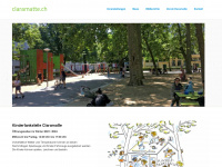 claramatte.ch Webseite Vorschau