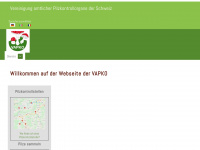 vapko.ch Webseite Vorschau