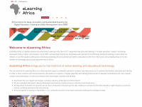 elearning-africa.com Webseite Vorschau