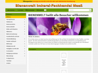 bienenwelt-los.de Webseite Vorschau