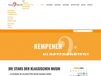 kempen-klassik.de Webseite Vorschau