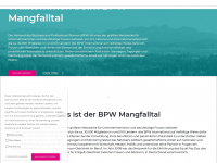 bpw-mangfalltal.de Webseite Vorschau