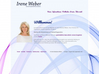 irene-weber.at Webseite Vorschau