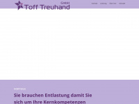 toff-treuhand.ch Webseite Vorschau