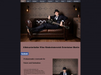 entertainer-martin.at Webseite Vorschau