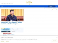 cgtn.com Webseite Vorschau