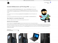 pc-shop.pro Webseite Vorschau