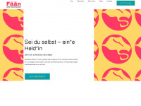 faan.ch Webseite Vorschau