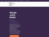 juntomedia.nl Webseite Vorschau