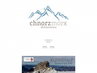 chnorzundmorx.ch Webseite Vorschau