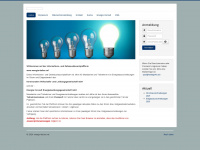 energie-daten.net Webseite Vorschau