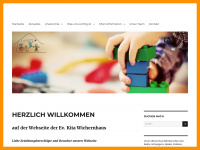 kita-wichernhaus.de Webseite Vorschau
