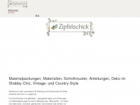 zipfelschick.de Webseite Vorschau