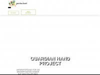 guardianhandproject.com Webseite Vorschau