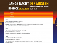 lange-nacht-der-museen-rostock.de Webseite Vorschau