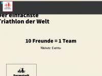 zehnfreunde-triathlon.de Webseite Vorschau