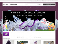 shop-steinoase.at Webseite Vorschau