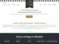captainsbarbershop.de Webseite Vorschau