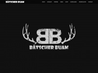 baetscher-buam.de Webseite Vorschau