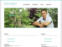 thurnher-physiotherapie.at Webseite Vorschau