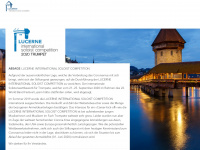 lucernecompetition.ch Webseite Vorschau