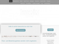 tannerart.ch Webseite Vorschau