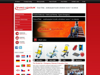 evac-chair.pl Webseite Vorschau