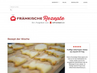 fraenkische-rezepte.de Webseite Vorschau