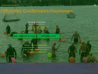 greifenseeschwimmen.ch Webseite Vorschau