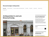braunschweiger-antiquariate.de Webseite Vorschau