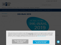 ihkwahl2019.de Webseite Vorschau