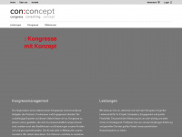 conconcept.at Webseite Vorschau