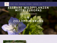 essbarewildpflanzen.at Webseite Vorschau