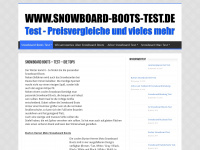 snowboard-boots-test.de Webseite Vorschau