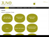 juno-koeln.de Webseite Vorschau