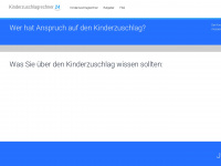kinderzuschlagrechner24.de Webseite Vorschau