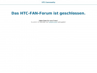 htc-community.de Webseite Vorschau