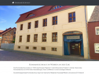 kommandeurhaus.de Webseite Vorschau