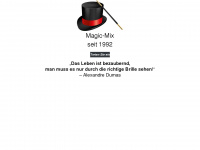 magic-mix.at Webseite Vorschau