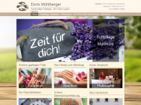 fusspflege-gars.de Webseite Vorschau