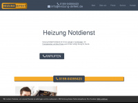 heizung-defekt.de Webseite Vorschau