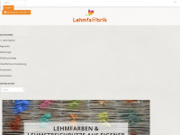 lehmfarben-shop.de Webseite Vorschau