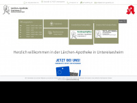 laerchen-apotheke.com Webseite Vorschau