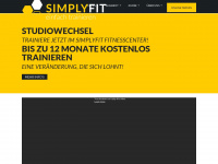 simplyfit.ch Webseite Vorschau