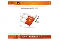 echo-it.eu Webseite Vorschau