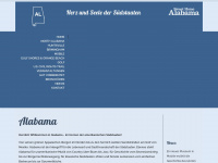 alabama-usa.de Webseite Vorschau